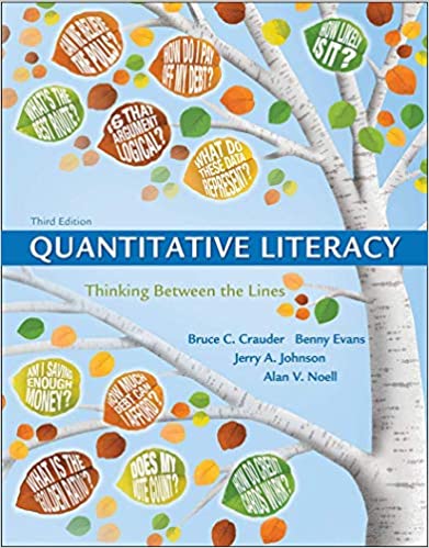 Quantitative Literacy: Thinking Between the Lines (7679097307374)